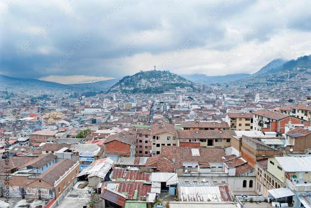 Quito - The outlook from Metropolitan Cathedral
