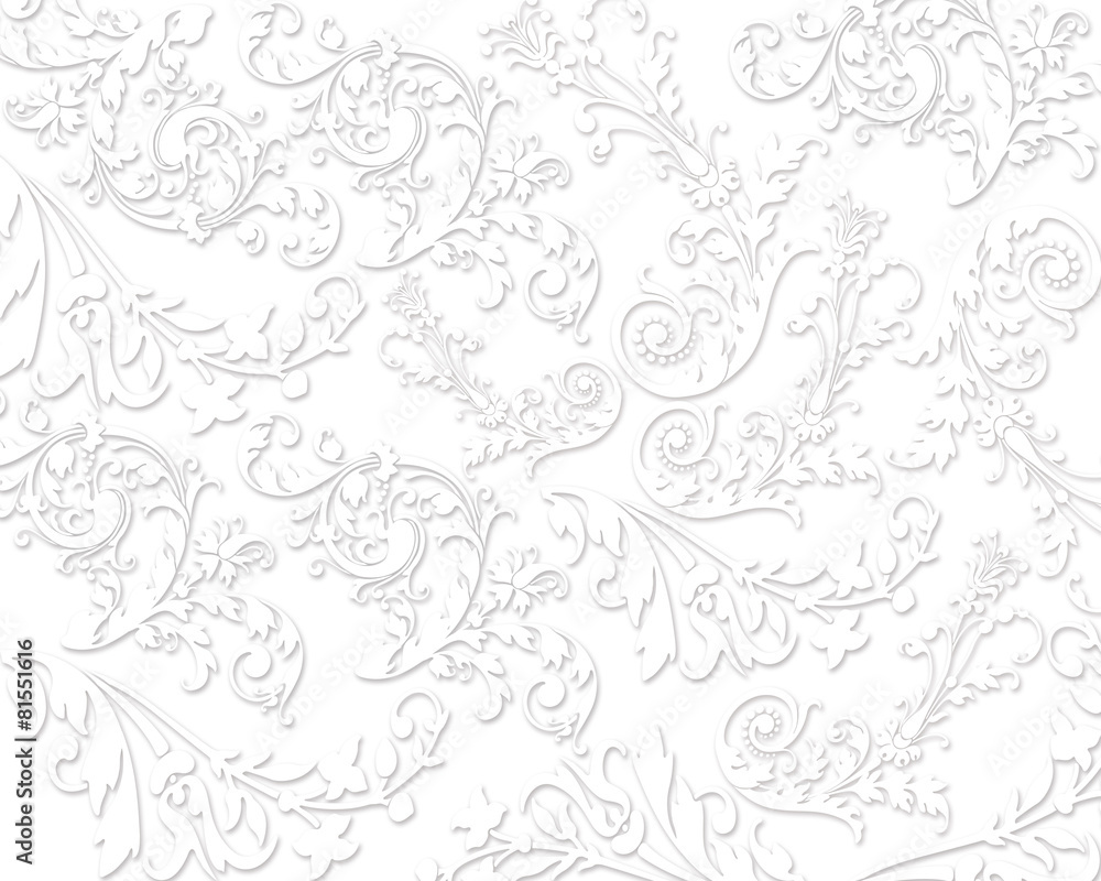 Fototapeta premium Elegant floral textures background