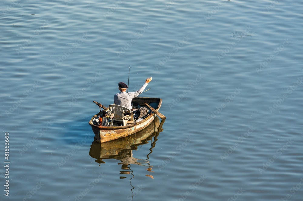 Obraz premium Fisherman