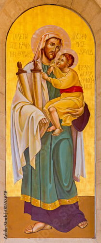 Bethlehem - icon of st. Joseph in St. Catharine church