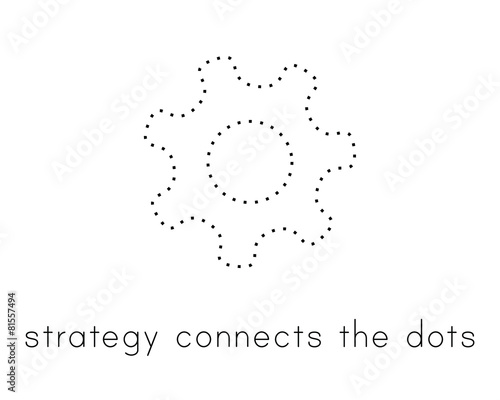 Illustration about the concept of strategy