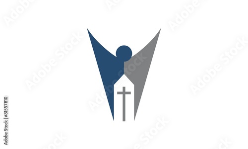 Abstract Church Logo