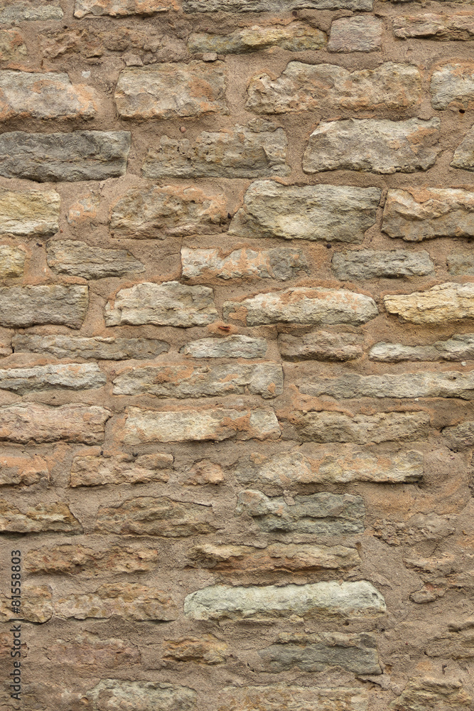 Old stone wall of an old fortress Old stone wall of an old fortress