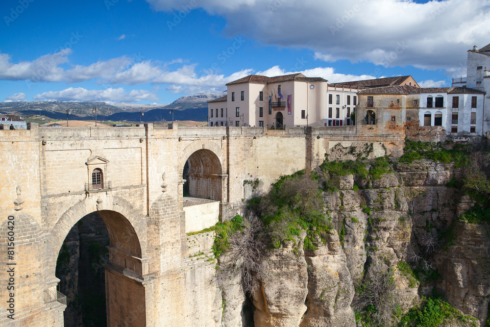 Very famous bridge in Ronda