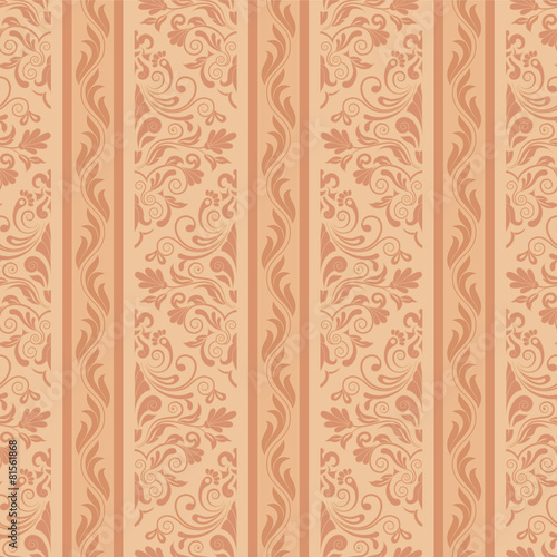 Abstract seamless pattern with ornament
