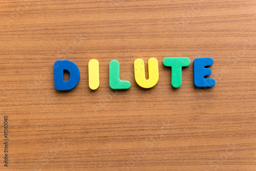 dilute