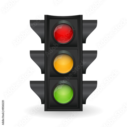 Traffic Light Vector Illustration
