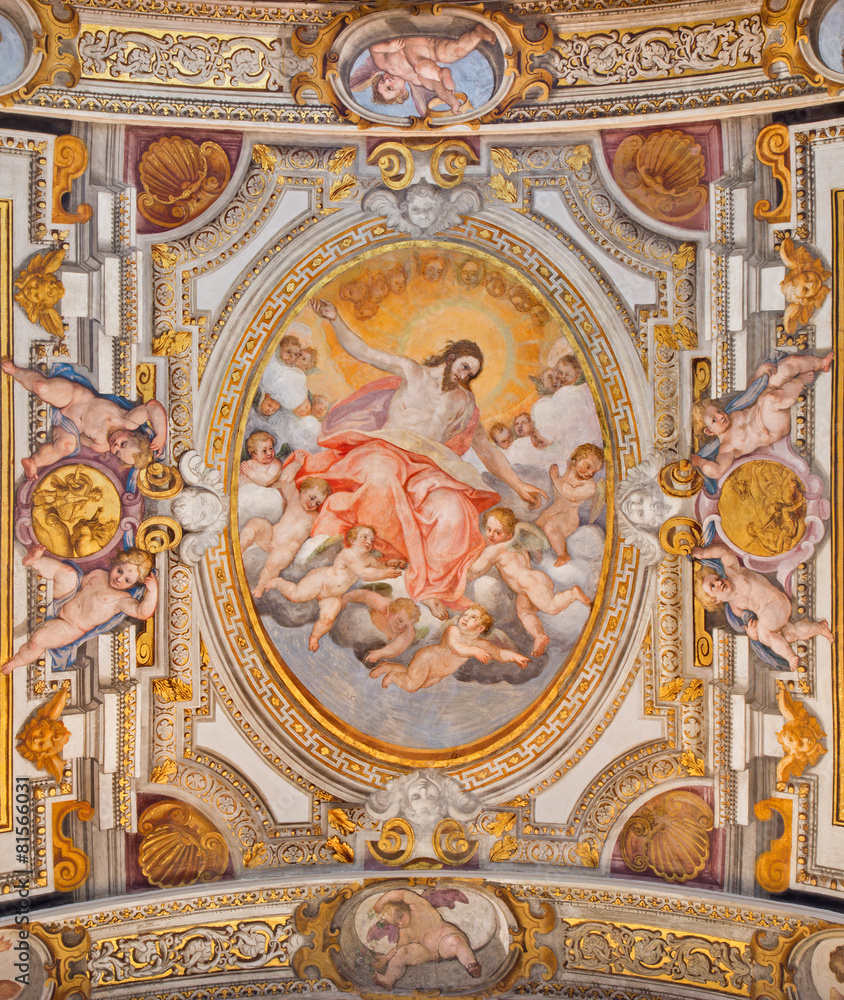 Rome - Ascension fresco - Santa Maria in Transpontina