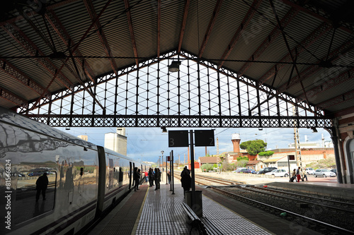 Estación de tren, Medina del Campo, Valladolid, España