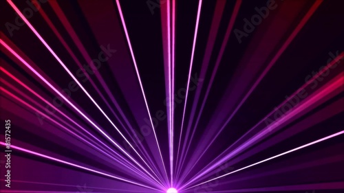 Rotating Light Beams Animation - Loop Violet photo