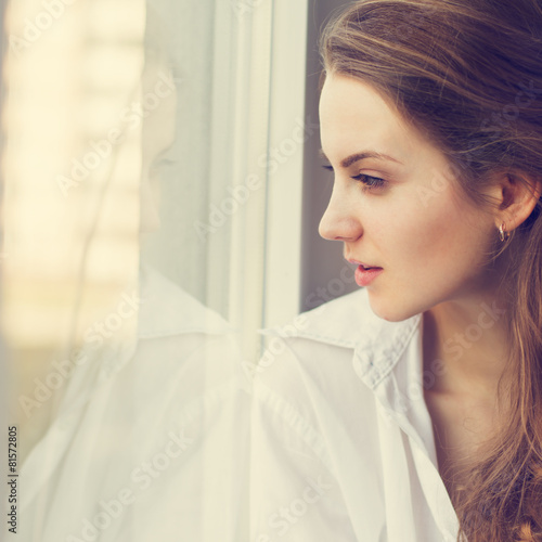 beautiful young blond woman at home in the morning Free Download beautiful young blond woman at home in the morning - GFXLoad