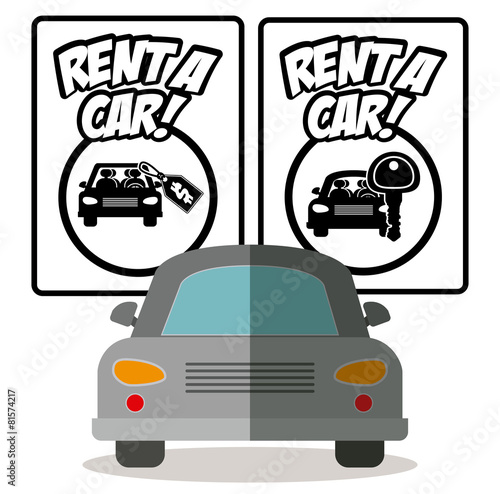 Rent a car design