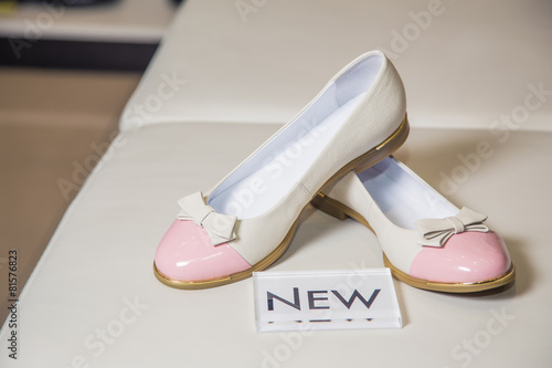 Female ballet flats are on the shelf, the new collection