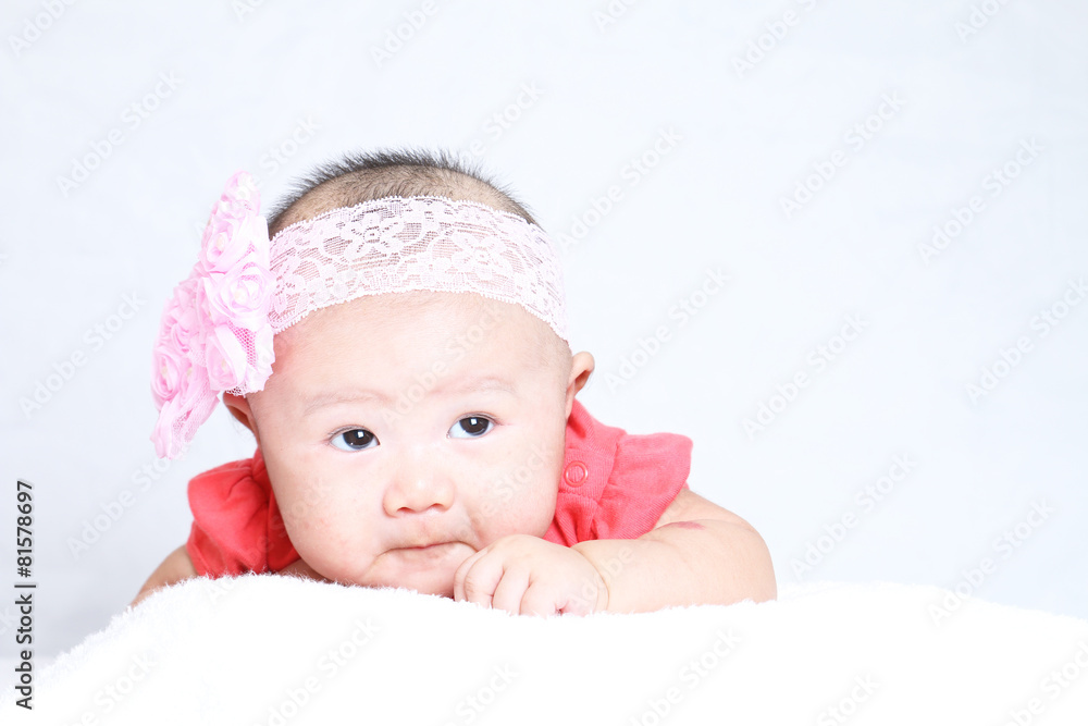 bright portrait of adorable baby bright portrait of adorable baby