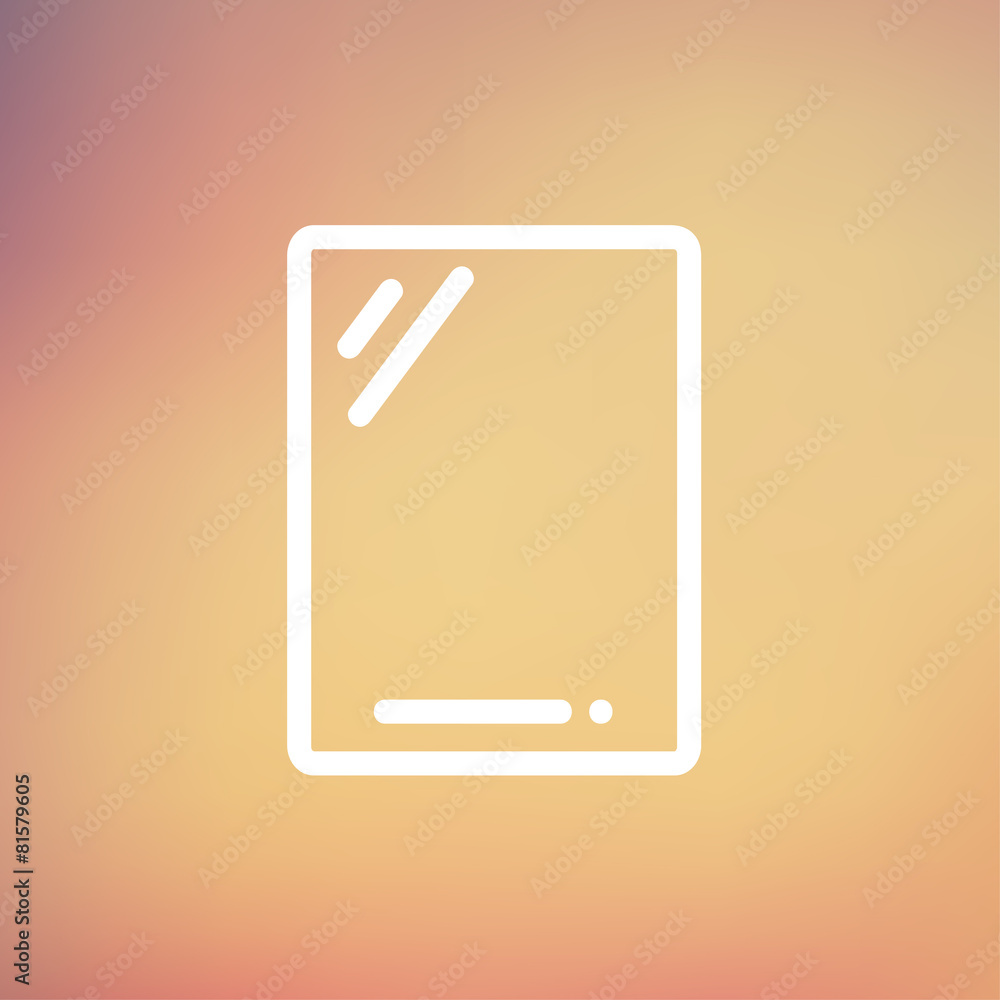 Gadget thin line icon Gadget thin line icon