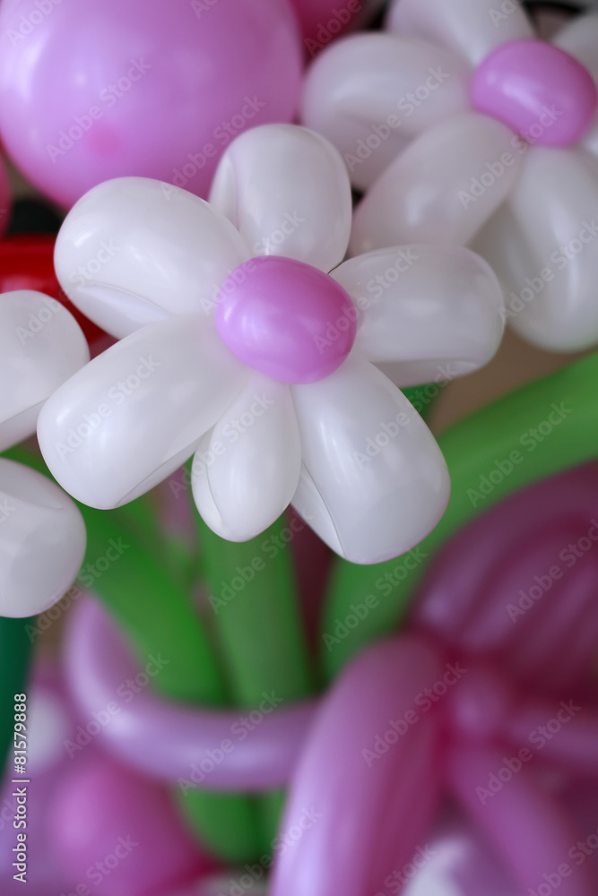 Bouquet of balloon flowers Bouquet of balloon flowers