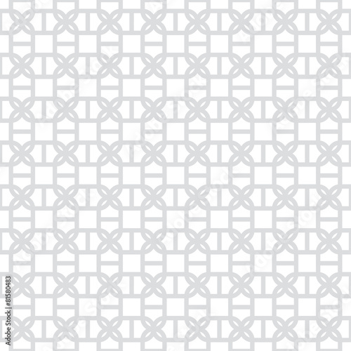 Abstract Decorative Geometric Light Gray & White Pattern
