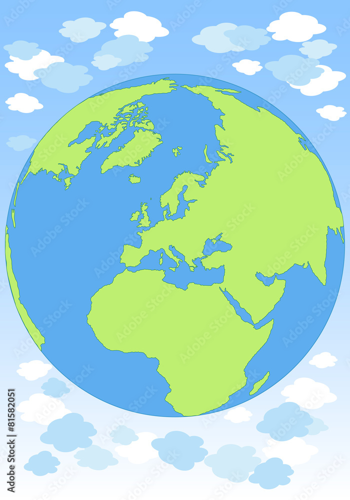 Fototapeta premium Il mondo