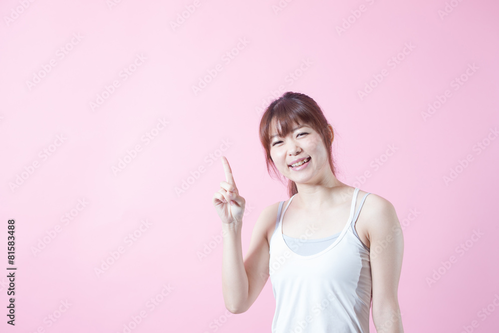 フィットネス(ピンクバック)