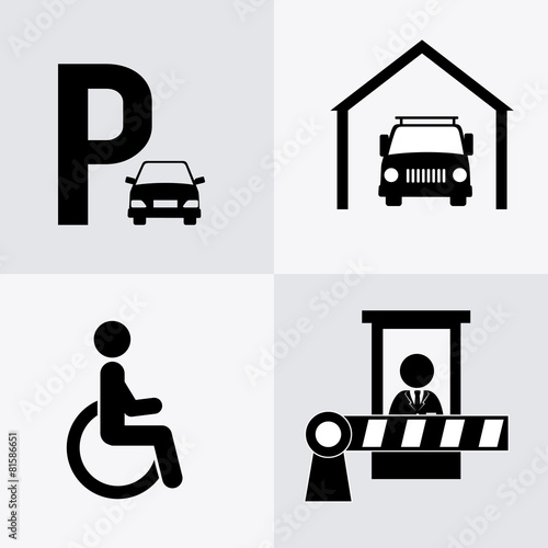 Parking design.
