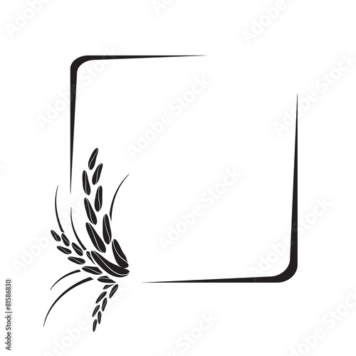 rice label