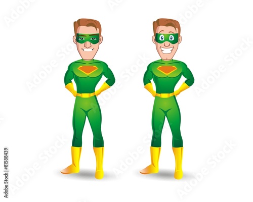 hero man boy male masculine mask character mascot image vector
