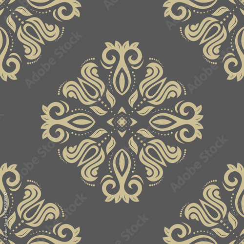 Pattern in the style of Baroque. Abstract Background