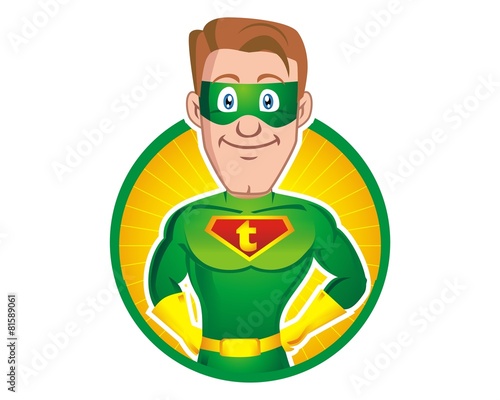 hero man boy male masculine mask character mascot image vector