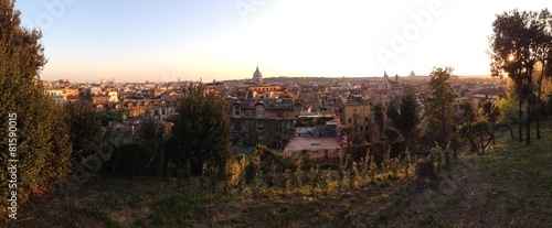 Panoramablick auf Rom © Andrea Sachs