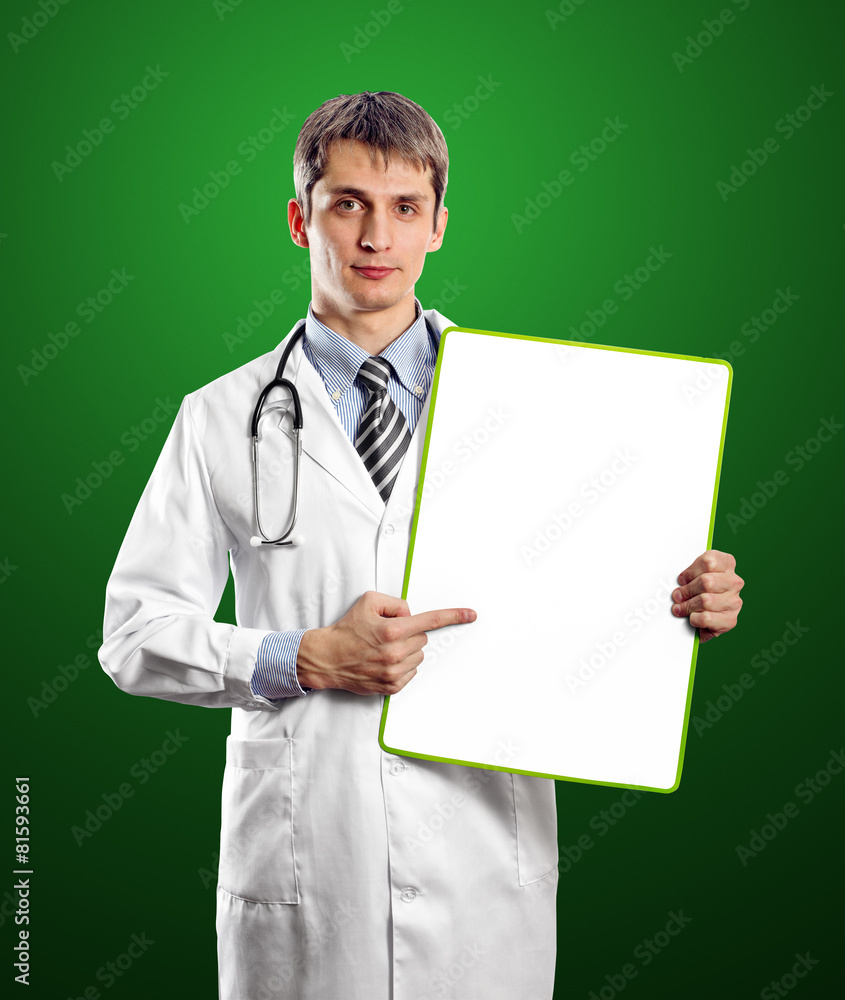 Doctor Man With Write Board Doctor Man With Write Board