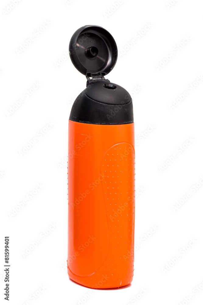 Obraz premium Orange bottles with black cap