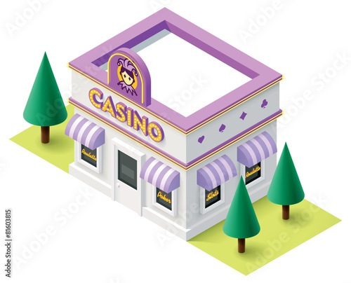 Vector isometric casino