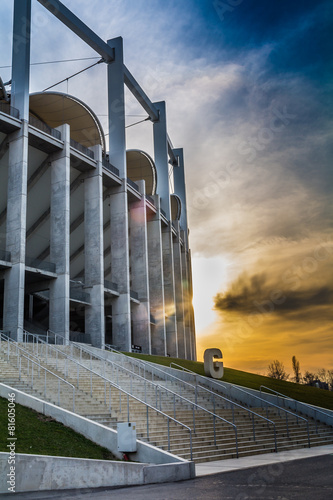 Fotografie, Obraz The modern building of National Arena