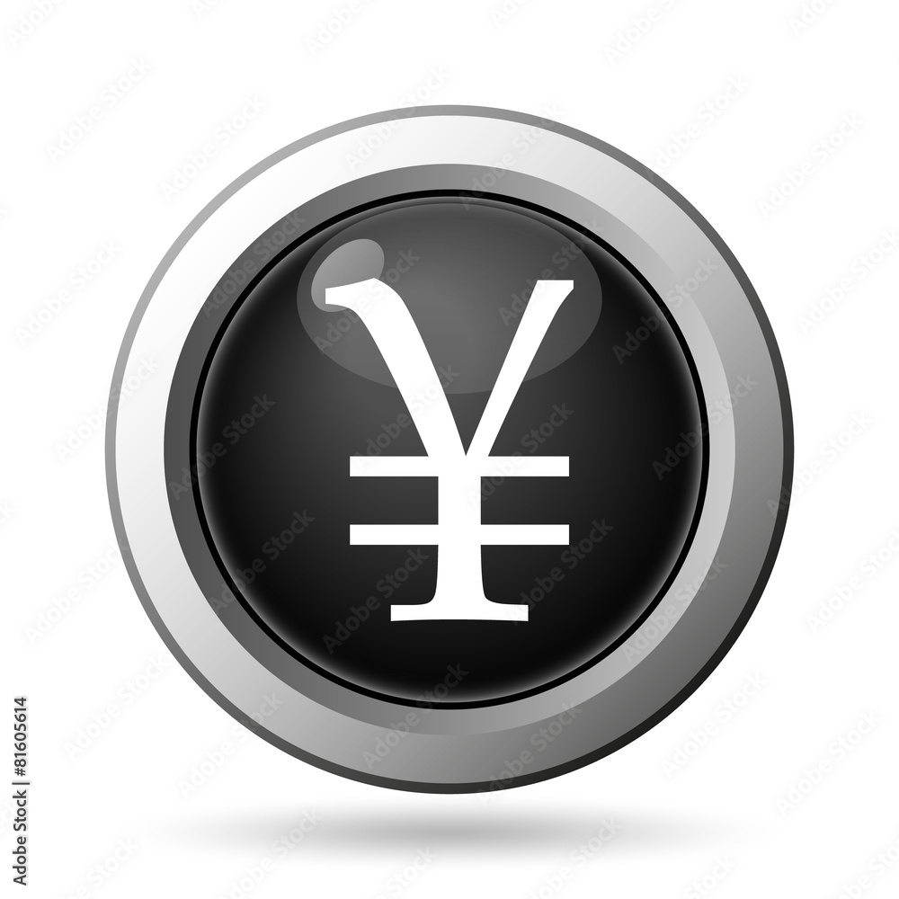 Obraz premium Yen icon