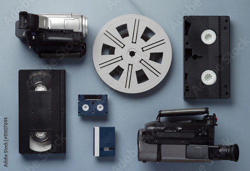 Old video technology photo