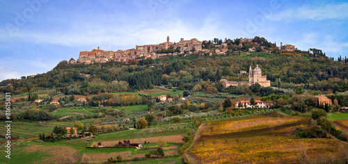 Картината върху платно Montepulciano, Tuscany, Italy