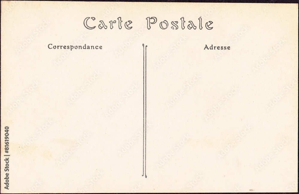 Old postcard Old postcard