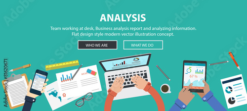 Marketing Analysis Accounting Team Teamwork Business Concept