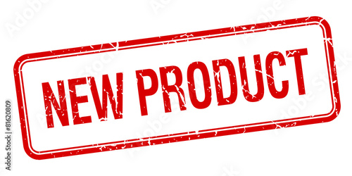 new product red square grungy vintage isolated stamp