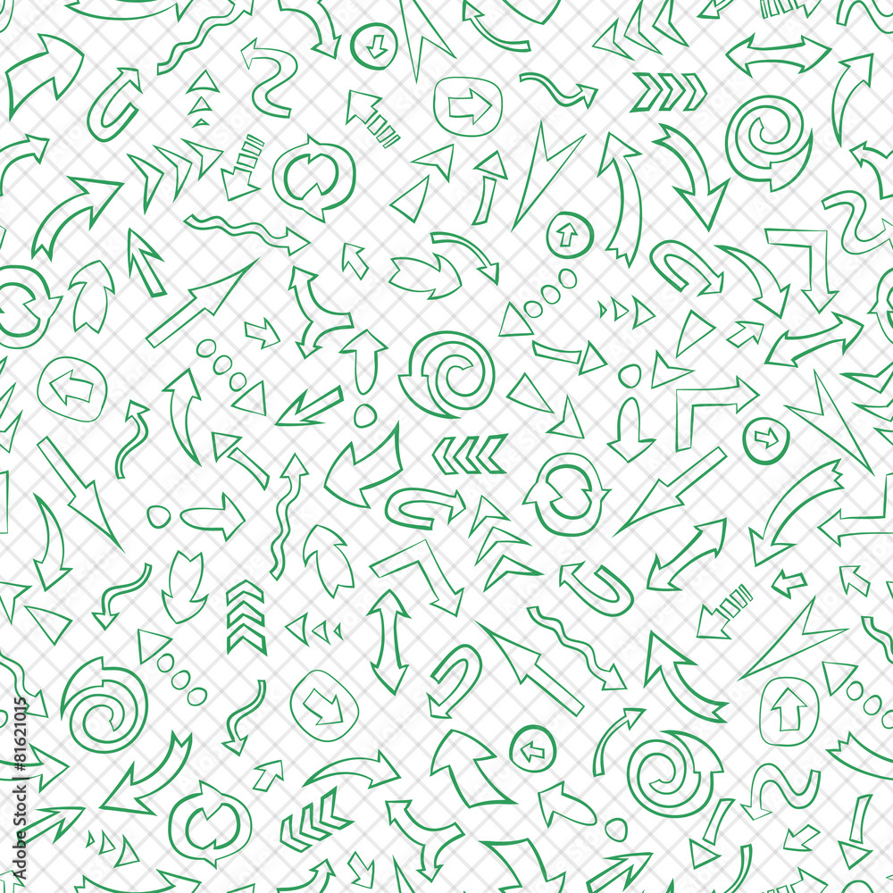 Seamless background with arrows Seamless background with arrows