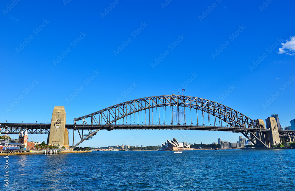 Sydney Skyline and Harbor Bridge