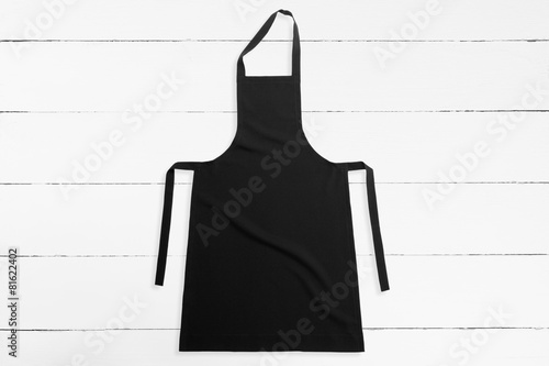 Canvas Print Black apron