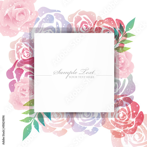 rose background