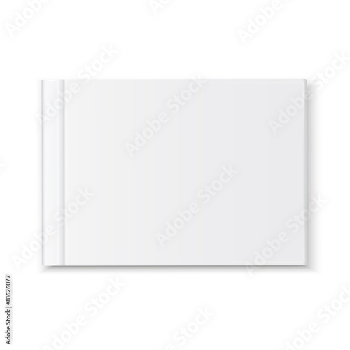 Cover blank book album