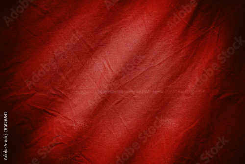 red textile background or texture © irontrybex