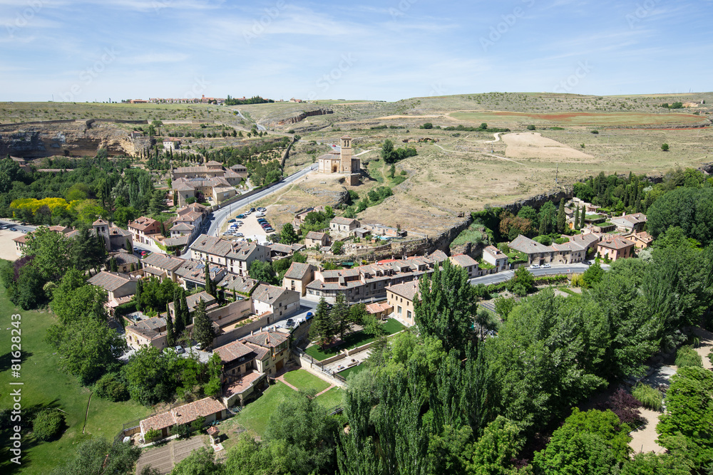 Cityscape of Segovia from Alcazar , Segovia