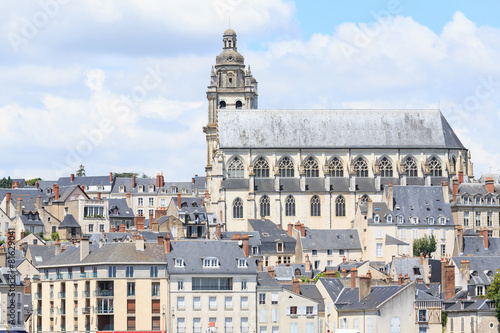 Old town of Blois in the Loire Valley