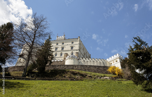 Castle Trakoscan, located in northern Croatia photo