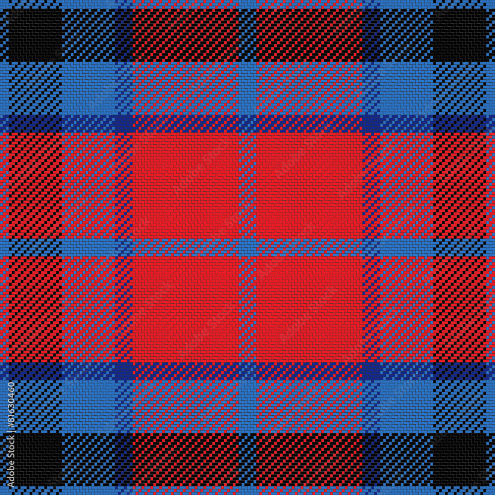 vector seamless red and blue Scottish tartan vector seamless red and blue Scottish tartan