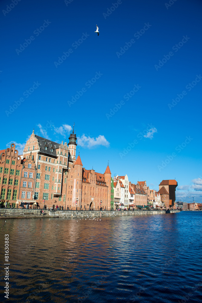 Naklejka premium Gdansk
